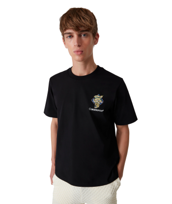 CASABLANCA - T-SHIRT DIAMOND COLUMN NOIR store