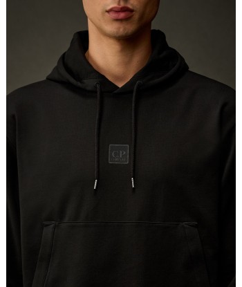 C.P METROPOLIS - Hoodie Stretch Fleece Noir du meilleur 