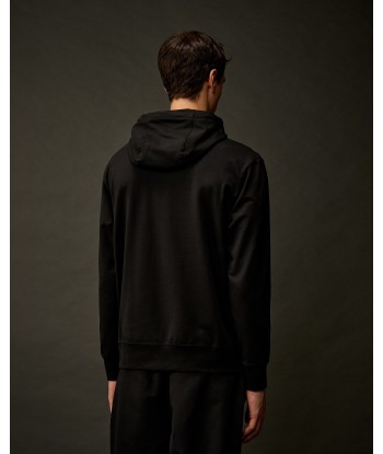 C.P METROPOLIS - Hoodie Stretch Fleece Noir du meilleur 