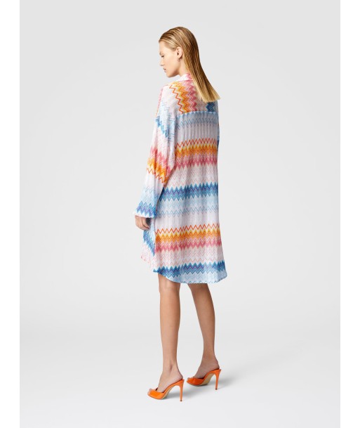 Missoni - Chemise oversize lamé zigzag 2024