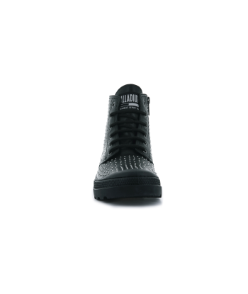 96950-001-M | PAMPA AVENUE HI ZIP STUD | BLACK/BLACK Amélioration de cerveau avec