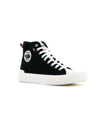 77015-030-M | PALLA ACE CANVAS MID | BLACK ou a consommer sur place