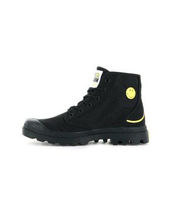 77079-008-M | SMILEY ® PAMPA HI BE KIND | BLACK/BLACK d'Europe débarque