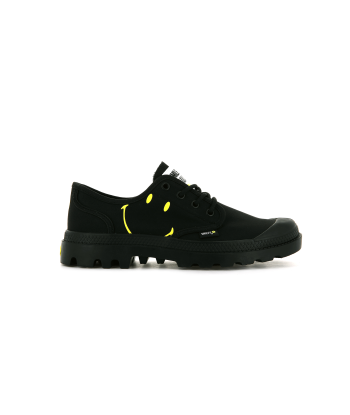 77080-008-M | SMILEY ® PAMPA OXFORD BE KIND | BLACK/BLACK Les êtres humains sont 