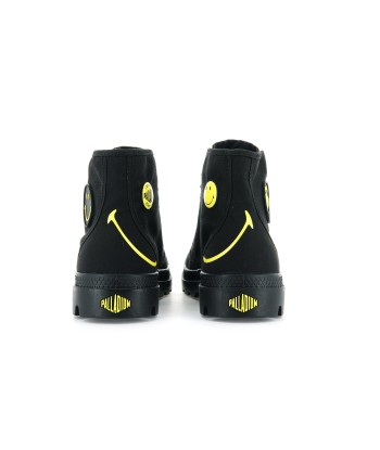 77079-008-M | SMILEY ® PAMPA HI BE KIND | BLACK/BLACK d'Europe débarque