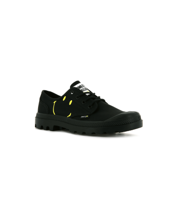 77080-008-M | SMILEY ® PAMPA OXFORD BE KIND | BLACK/BLACK Les êtres humains sont 