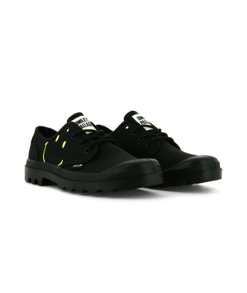 77080-008-M | SMILEY ® PAMPA OXFORD BE KIND | BLACK/BLACK Les êtres humains sont 