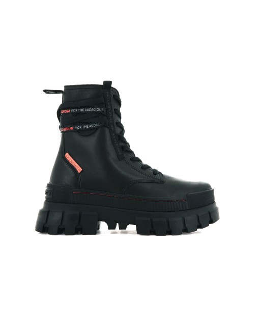 97240-010-M | REVOLT BOOT LEATHER | BLACK/BLACK Pour